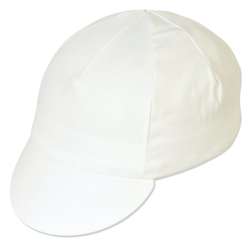 Traditional Cycling Cap - White