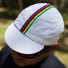 Traditional Cycling Cap WC - White
